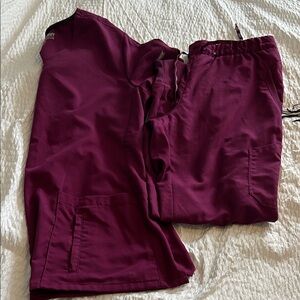 Greys Anatomy M Jogger scrub set